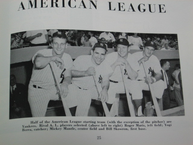 1958 1960 All Star Game NY Yankees Baseball Programs + 14