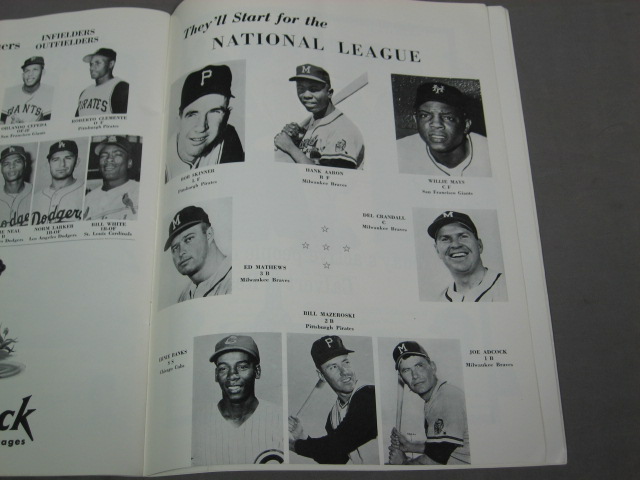 1958 1960 All Star Game NY Yankees Baseball Programs + 18