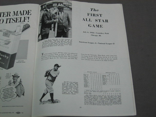 1958 1960 All Star Game NY Yankees Baseball Programs + 20