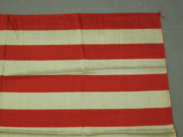 Antique 46 Star Silk Spanish American War Flag 1898 NR 2