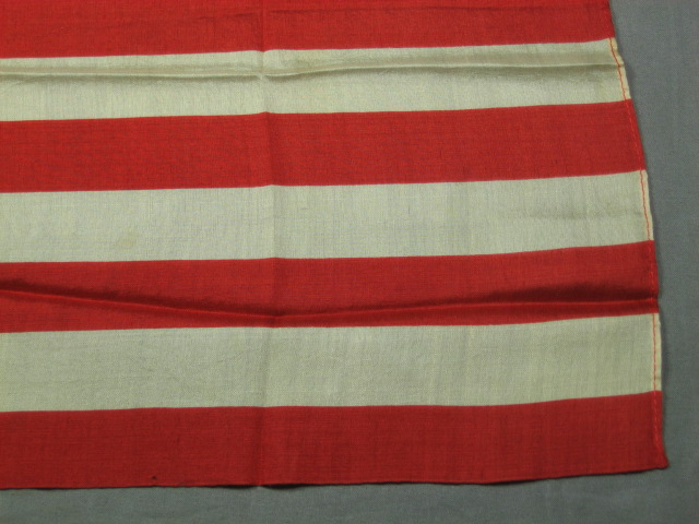 Antique 46 Star Silk Spanish American War Flag 1898 NR 3