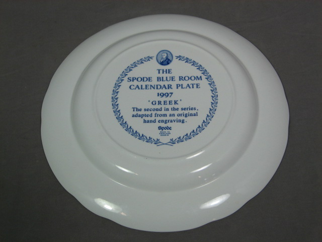 13 Vintage Spode Blue Room Collection Plates Set Lot NR 6