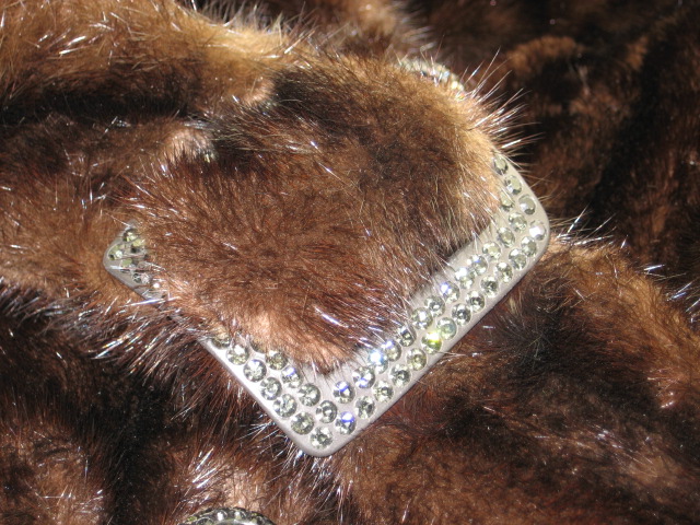 Ladies Custom Full Length Dark Ranch European Mink Coat 4