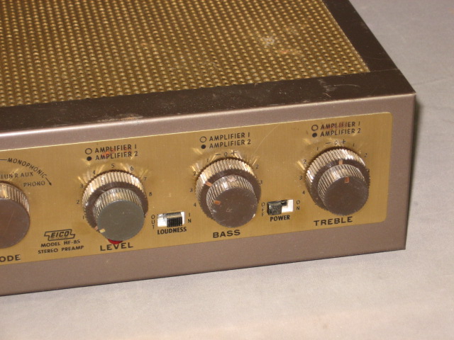 Vintage Eico HF-85 HF85 Stereo Tube Preamp Preamplifier 2