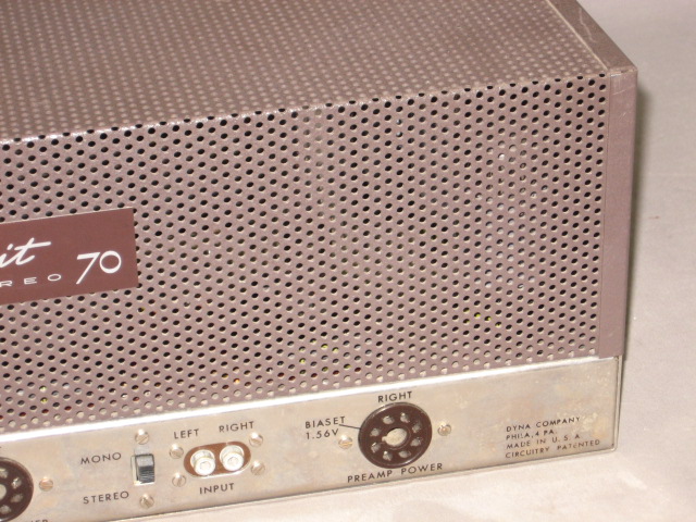 Vintage Dynaco Dynakit ST 70 Stereo Tube Amplifier Amp 2