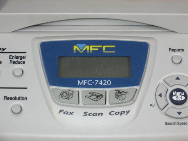 Brother MFC-7420 All in One Laser Printer Fax Copier NR 2