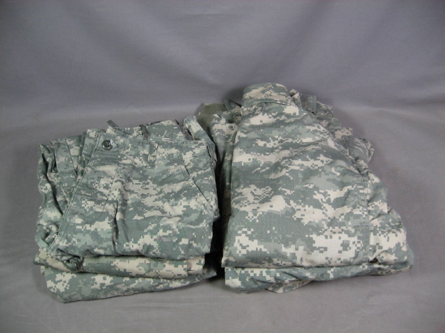 3 US Army Combat Uniform ACU Coats Jackets Trouser Pant