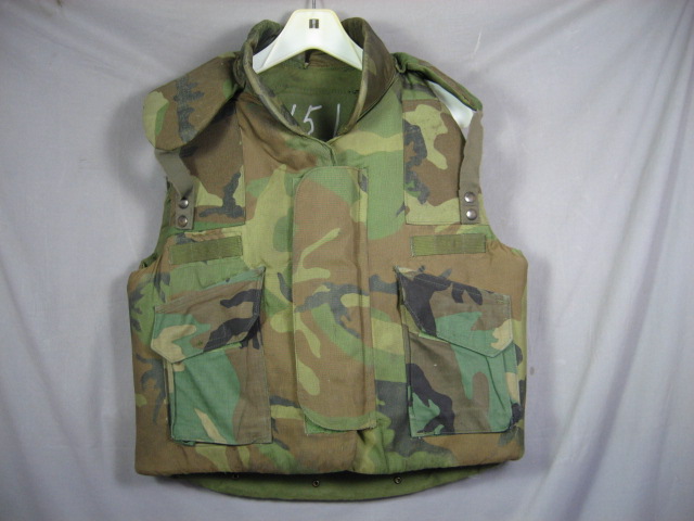 Cold War Camouflage Camo Fragmentation Vest Flak Jacket