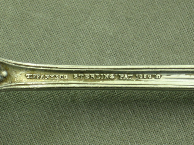 Tiffany Sterling Silver Set Spoon Fork Knife Bowl 14 Oz 6