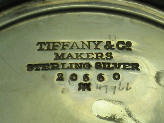 Tiffany Sterling Silver Set Spoon Fork Knife Bowl 14 Oz 9