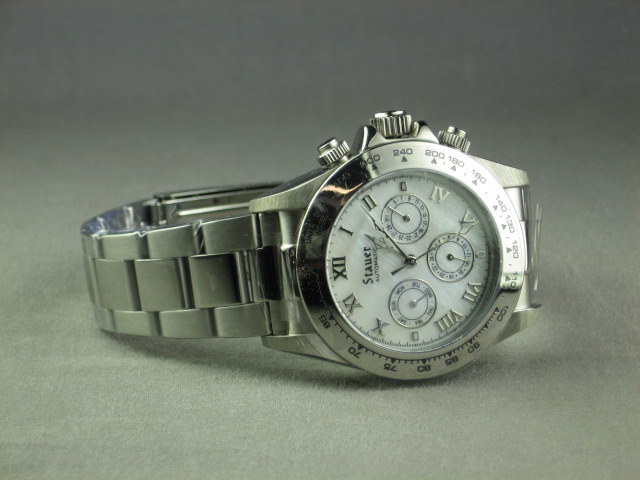 MINT Stauer Automatic Chronograph Watch Mens Wristwatch 2