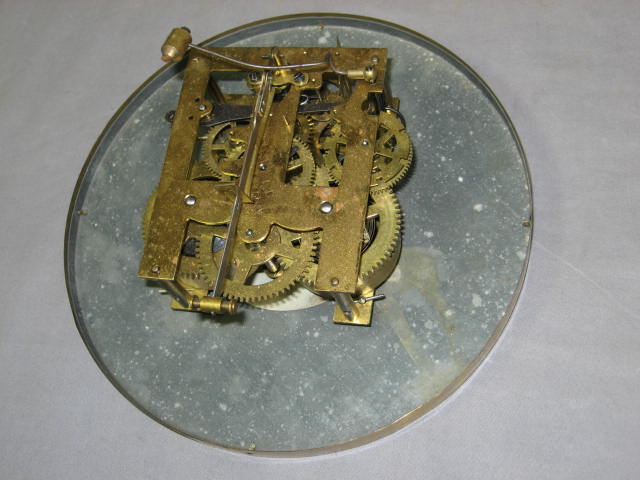 Antique Junghans German Pendulum Wall Clock w/ Key NR 7
