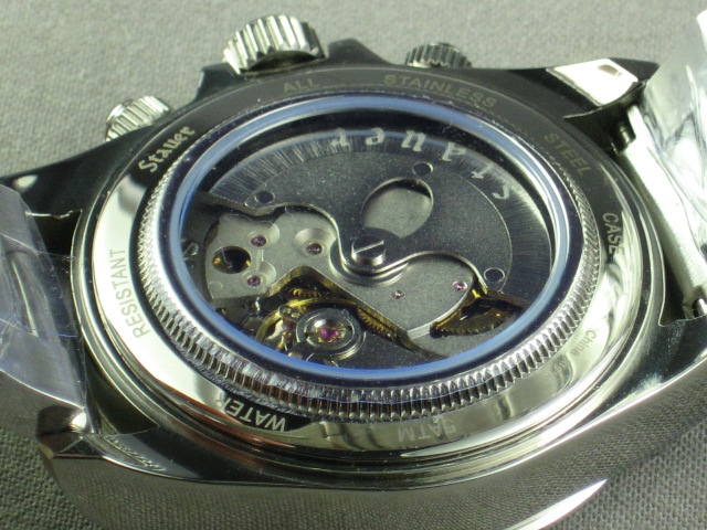 MINT Stauer Automatic Chronograph Watch Mens Wristwatch 7