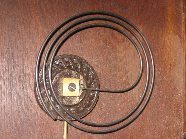 Antique Junghans German Pendulum Wall Clock w/ Key NR 11
