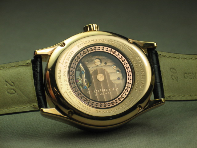 MINT Stuhrling Adamas 22 Jewel Lexus Chronograph Watch 5