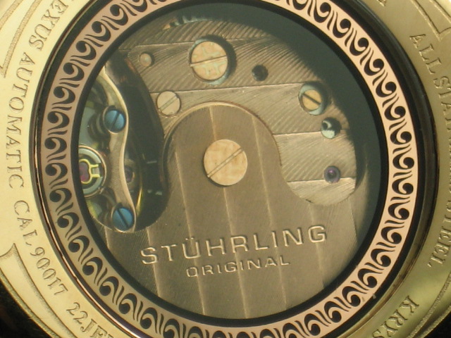 MINT Stuhrling Adamas 22 Jewel Lexus Chronograph Watch 6