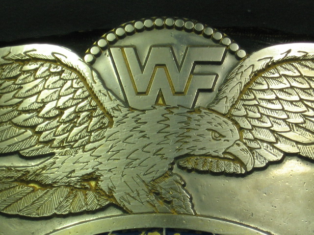 1980s WWF Demolition Ax Smash Tag Team Wrestling Championship Belt Reggie Parks 3