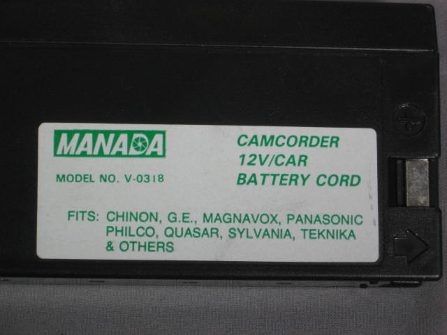 Panasonic AG-456 S-VHS Pro Line Video Camera Camcorder 10