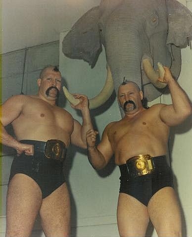 1980s WWF Demolition Ax Smash Tag Team Wrestling Championship Belt Reggie Parks 18