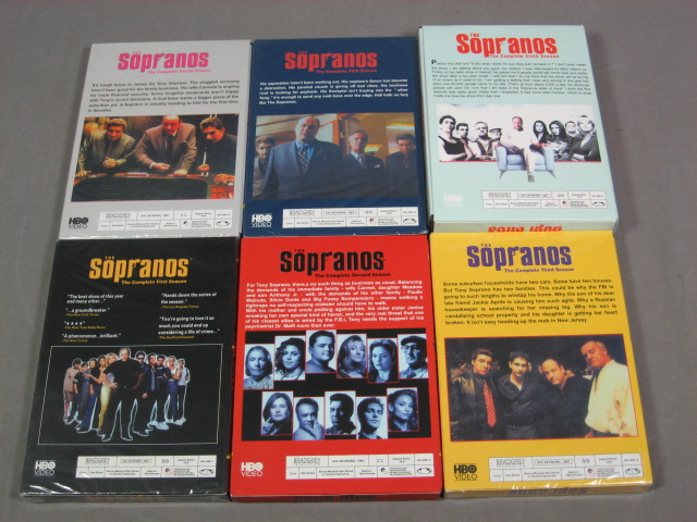Complete Sopranos DVD Set Seasons 1-6 Sealed 28 Discs! 1