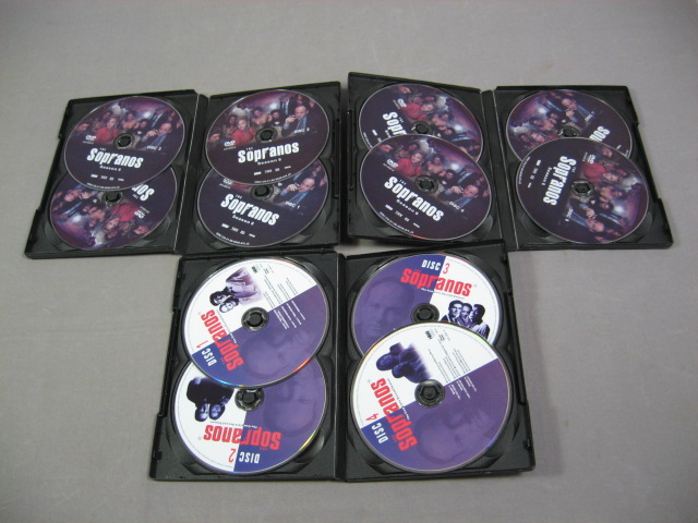 Complete Sopranos DVD Set Seasons 1-6 Sealed 28 Discs! 3