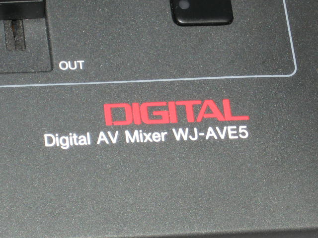 Panasonic WJ-AVE5 Digital AV Audio Video Studio Mixer 1