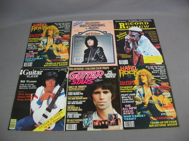 38 Vintage 1970s Rolling Stones Mick Jagger Magazines 2
