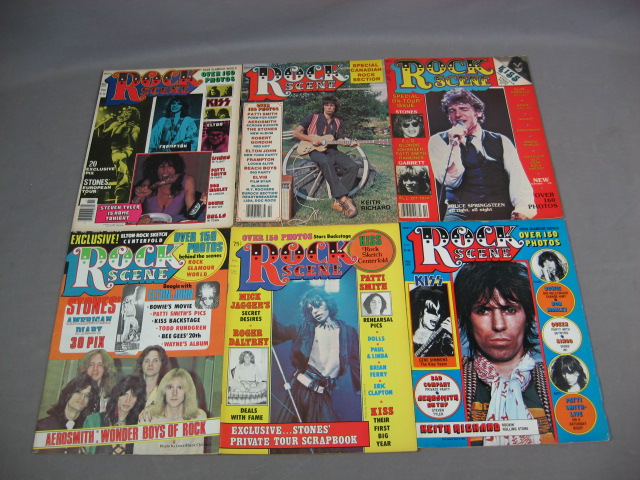 38 Vintage 1970s Rolling Stones Mick Jagger Magazines 3