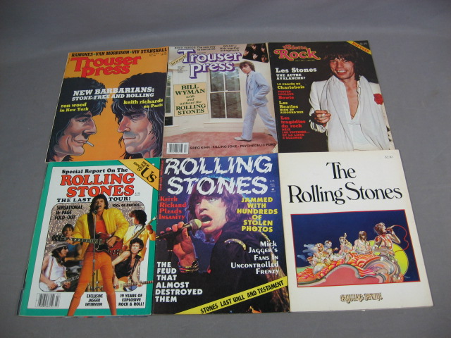 38 Vintage 1970s Rolling Stones Mick Jagger Magazines 5