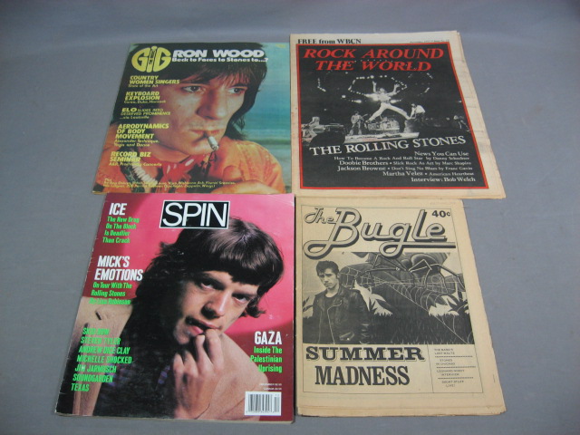 38 Vintage 1970s Rolling Stones Mick Jagger Magazines 6