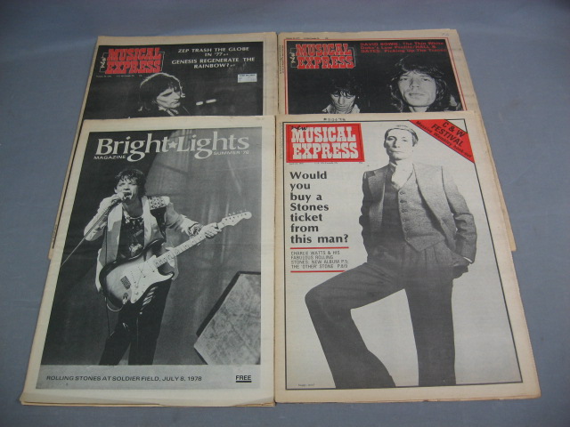 38 Vintage 1970s Rolling Stones Mick Jagger Magazines 7