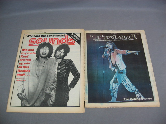 38 Vintage 1970s Rolling Stones Mick Jagger Magazines 8