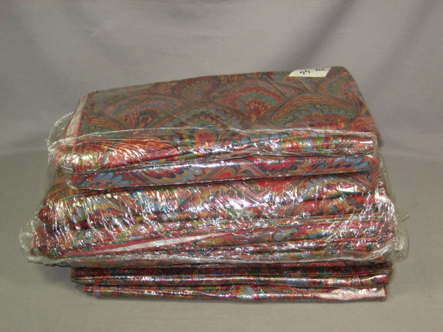 12 Peacock Feather Tablecloths Table Linens 72" Square 2