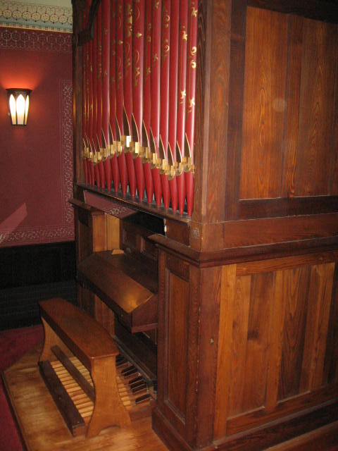 Antique 1878 Jardine & Sons Tracker Church Pipe Organ 2