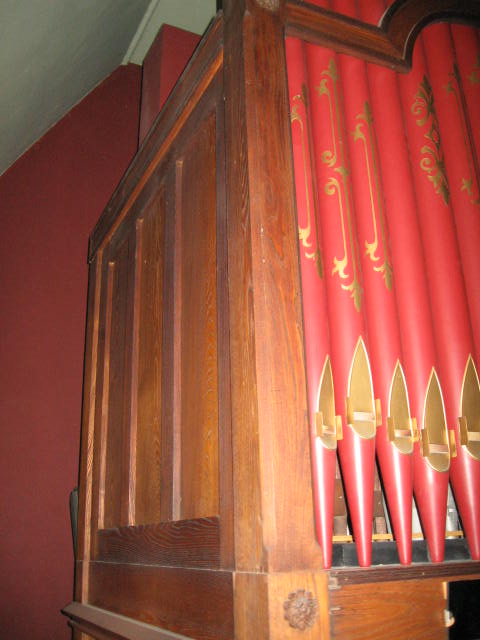 Antique 1878 Jardine & Sons Tracker Church Pipe Organ 4