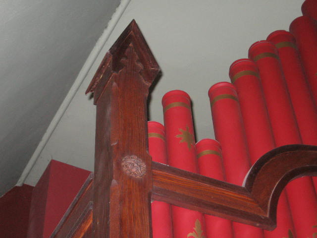 Antique 1878 Jardine & Sons Tracker Church Pipe Organ 8
