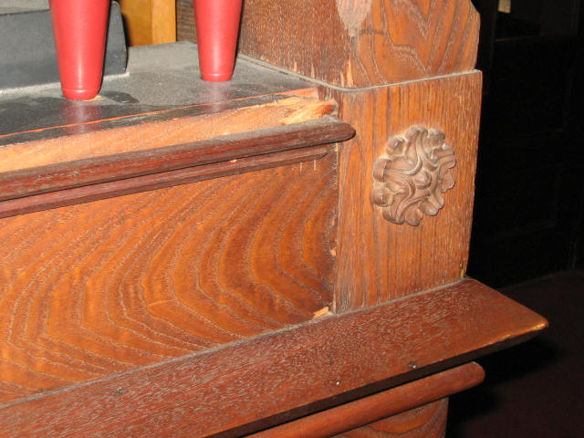 Antique 1878 Jardine & Sons Tracker Church Pipe Organ 9