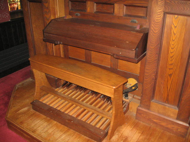 Antique 1878 Jardine & Sons Tracker Church Pipe Organ 11