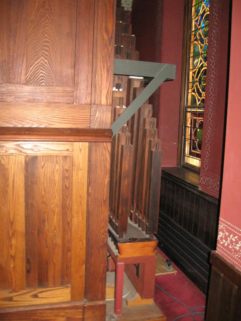 Antique 1878 Jardine & Sons Tracker Church Pipe Organ 29