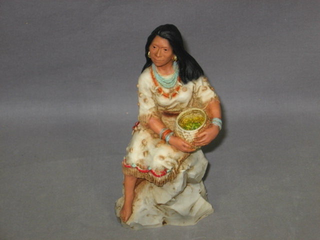 9 Castagna Native American Indian Figurines Collection