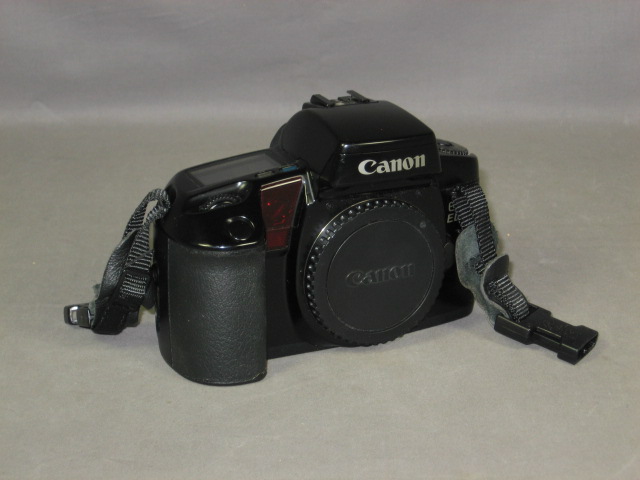 Canon EOS ELAN 35mm SLR Film Camera Body 220EX Flash ++ 1