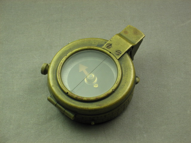 Antique WWI C-E Army Corps Of Engineers Compass 1918 NR