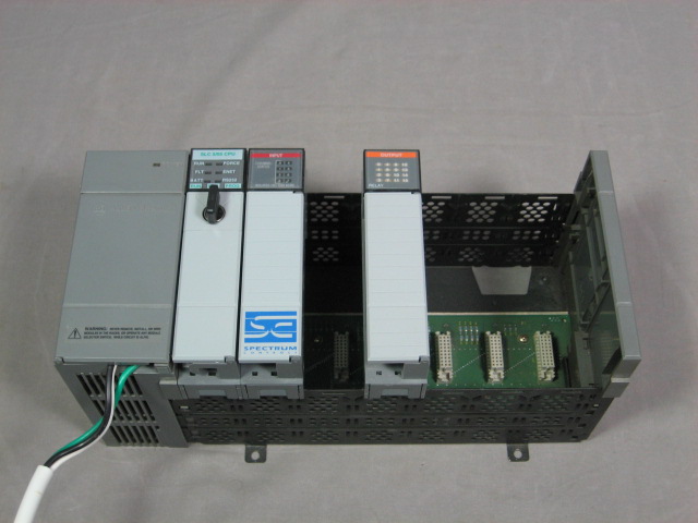 AB Allen-Bradley SLC 500 PLC +3 Input Output Modules NR 1