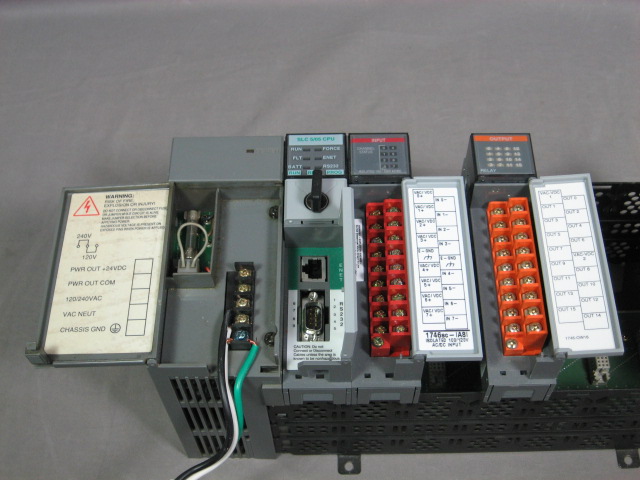 AB Allen-Bradley SLC 500 PLC +3 Input Output Modules NR 2