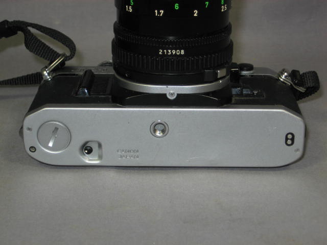 Canon AE-1 50mm 1.8 + 70-150mm Zoom Lens Motor Drive NR 9