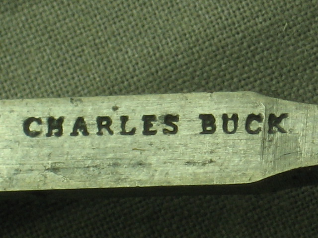 12 Vintage Buck Bros Curved Wood Carving Chisels Set NR 12