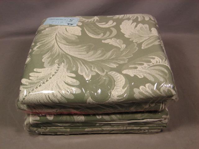 7 Green Leaf Catering Tablecloth Linens 54" +81" Square 2