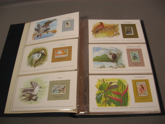 108 Vintage Birds Of The World Stamp Collection Album 4