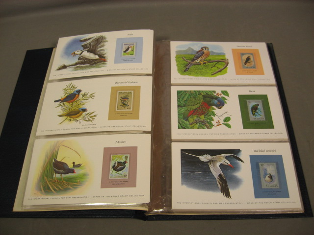 108 Vintage Birds Of The World Stamp Collection Album 5