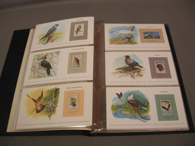 108 Vintage Birds Of The World Stamp Collection Album 6